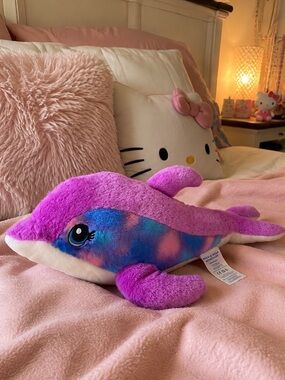 Build a bear Sea Splash Dolphin Soft Toy
